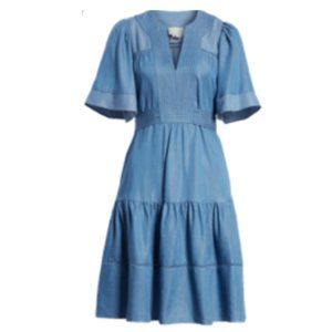 Kate Spade Denim Chambray Dress - XL